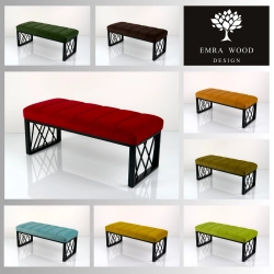 Ławka Tapicerowana Industrialna Kolory Rozmiary  LGM-531 Rozmiary od 45 cm do 200 cm