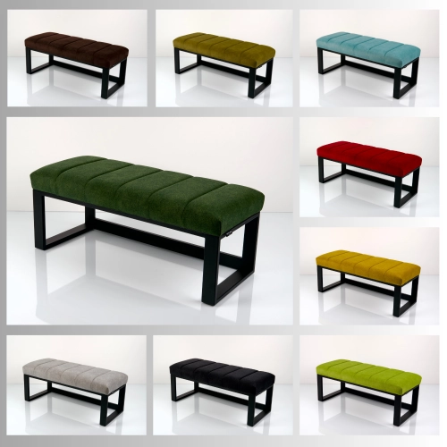 Ławka Tapicerowana Industrialna Kolory Rozmiary  LGM-537 Rozmiary od 45 cm do 200 cm