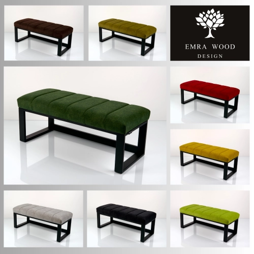 Ławka Tapicerowana Industrialna Kolory Rozmiary  LGM-537 Rozmiary od 45 cm do 200 cm