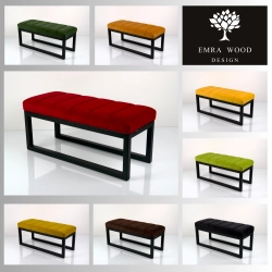 Ławka Tapicerowana Industrialna Kolory Rozmiary  LGM-538 Rozmiary od 45 cm do 200 cm