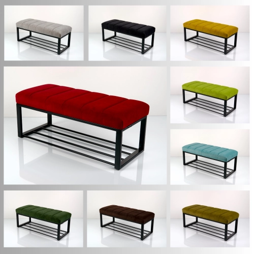 Ławka Tapicerowana Industrialna Kolory Rozmiary  LGM-540 Rozmiary od 45 cm do 200 cm