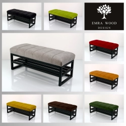 Ławka Tapicerowana Industrialna Kolory Rozmiary  LGM-544 Rozmiary od 45 cm do 200 cm