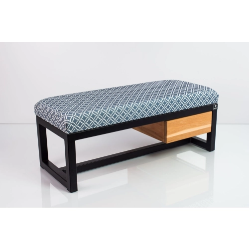 Ławka Pufa Tapicerowana Siedzisko Gładkie EVO 33 Stal LGMS-1 Rozmiary od 50 cm do 200 cm