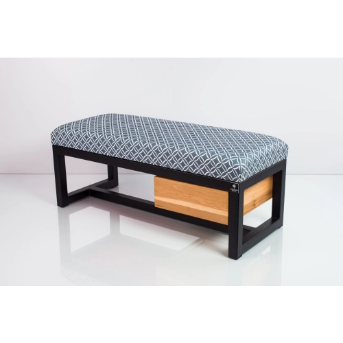 Ławka Pufa Tapicerowana Siedzisko Gładkie EVO 33 Stal LGMS-1 Rozmiary od 50 cm do 200 cm