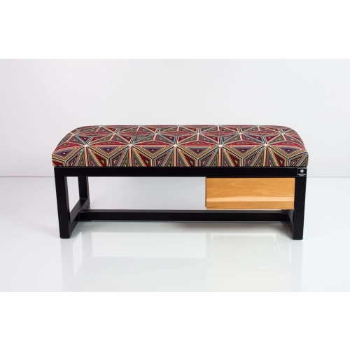 Ławka Pufa Tapicerowana Siedzisko Gładkie Malawi Stal LGMS-1 Rozmiary od 50 cm do 200 cm