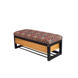 Ławka Pufa Tapicerowana Siedzisko Gładkie Malawi Stal LGMS-16 Rozmiary od 50 cm do 200 cm