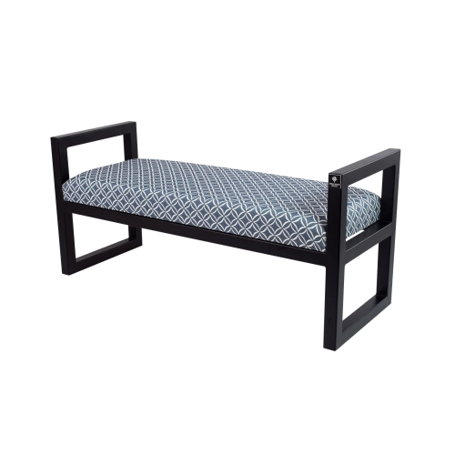 Ławka Pufa Tapicerowana Siedzisko Gładkie EVO 33 Stal LGMS-2 Rozmiary od 50 cm do 200 cm