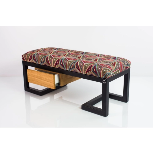 Ławka Pufa Tapicerowana Siedzisko Gładkie Malawi Stal LGMS-6 Rozmiary od 50 cm do 200 cm