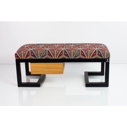 Ławka Pufa Tapicerowana Siedzisko Gładkie Malawi Stal LGMS-6 Rozmiary od 50 cm do 200 cm