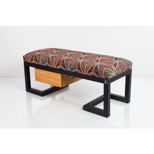 Ławka Pufa Tapicerowana Siedzisko Gładkie Malawi Stal LGMS-6 Rozmiary od 50 cm do 200 cm