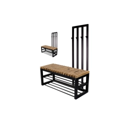 Ławka Industrialna z Wieszakiem