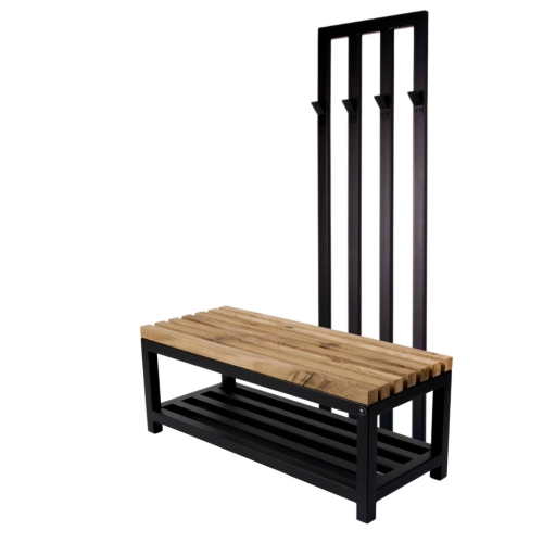 Ławka Industrialna z Wieszakiem