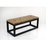 Ławka Metalowa Loft Siedzisko Drewno Lite LPD-18 Rozmiary od 50 cm do 200 cm