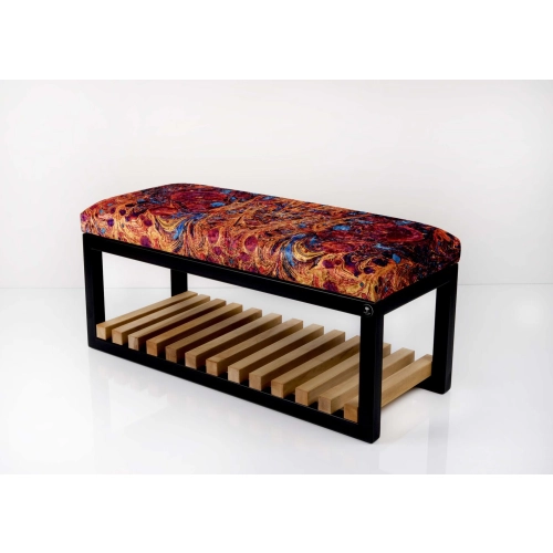 Ławka Pufa Tapicerowana Lawa 01 Stal LPD-3 Rozmiary od 50 cm do 200 cm