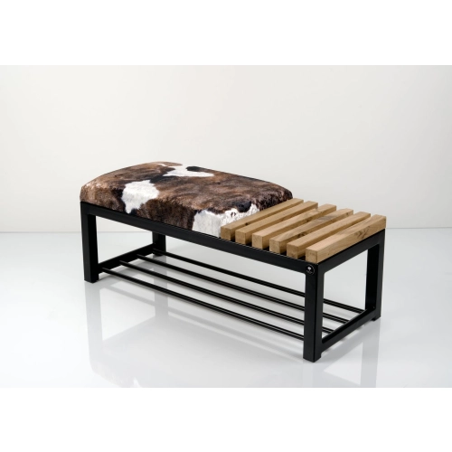 Ławka Pufa Tapicerowana Krowa 01 Stal LPD-8 Rozmiary od 50 cm do 200 cm