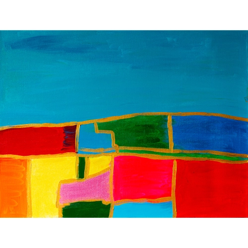 PEJZAŻ ABSTRAKCYJNY