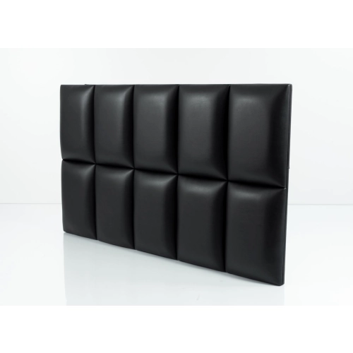 Panel Ścienny Tapicerowany Gładki Czarny PSG-2