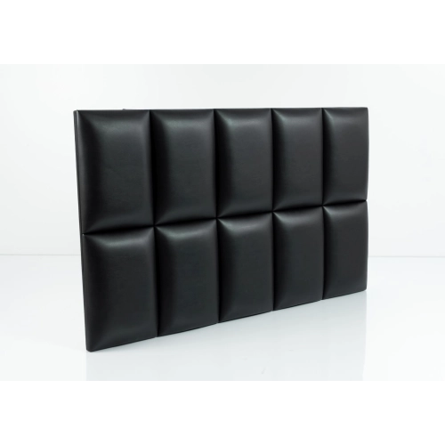 Panel Ścienny Tapicerowany Gładki Czarny PSG-2