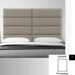 Panel Ścienny Tapicerowany Gładki Prostokąt PSG-6