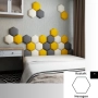 Panel Ścienny Tapicerowany Gładki Hexagon PSG-7