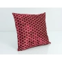 Poduszka Kwadratowa Welur Maroko Bordo 03