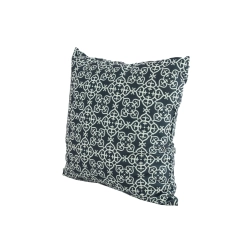 Poduszka Kwadratowa Welur Maroko Dark Blue