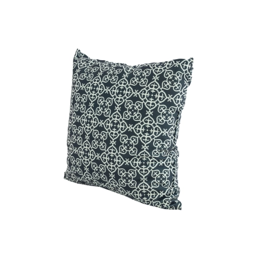 Poduszka Kwadratowa Welur Maroko Dark Blue