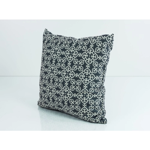 Poduszka Kwadratowa Welur Maroko Dark Blue