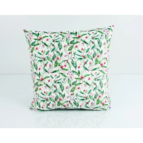 Poduszka Kwadratowa Welur EUKALIPTUS 01 WONDER