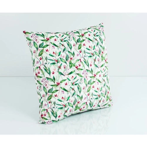 Poduszka Kwadratowa Welur EUKALIPTUS 01 WONDER