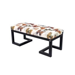 Ławka Pufa Tapicerowana Butterfly 05 LGM-1 Rozmiary od 50 cm do 200 cm
