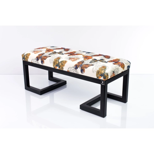 Ławka Pufa Tapicerowana Butterfly 05 LGM-1 Rozmiary od 50 cm do 200 cm