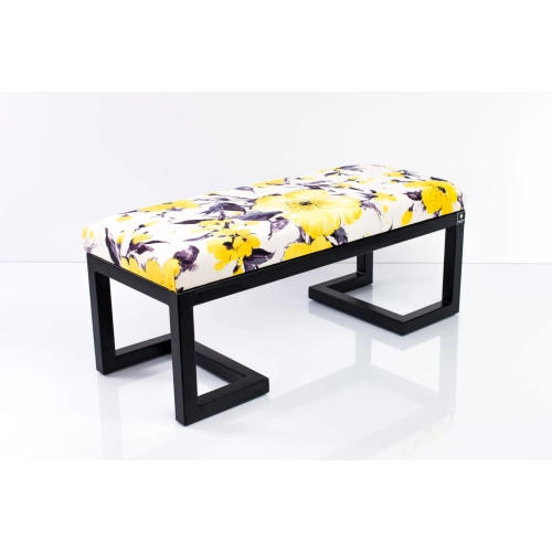 Ławka Pufa Tapicerowana Marakesz 2381 Żółty LGM-1 Rozmiary od 50 cm do 200 cm