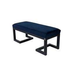 Ławka Pufa Tapicerowana Granatowy LGM-1 Rozmiary od 50 cm do 200 cm