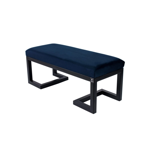 Ławka Pufa Tapicerowana Granatowy LGM-1 Rozmiary od 50 cm do 200 cm