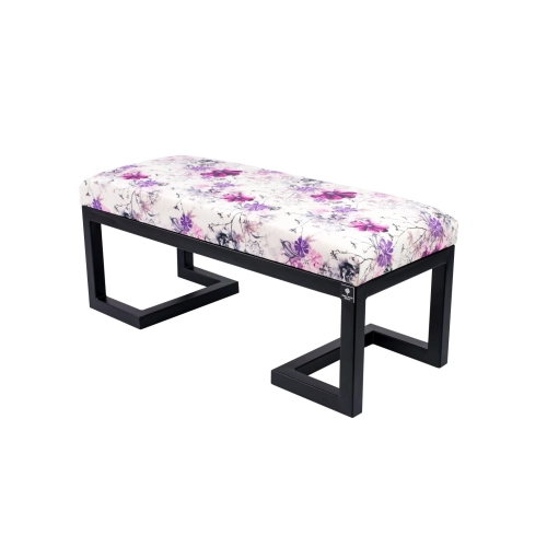 Ławka Pufa Tapicerowana Print AB3 LGM-1 Rozmiary od 50 cm do 200 cm