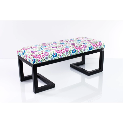 Ławka Pufa Tapicerowana Kwiaty Łowieckie LGM-1 Rozmiary od 50 cm do 200 cm