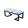 Ławka Pufa Tapicerowana Kwiaty Malowane LGM-1 Rozmiary od 50 cm do 200 cm