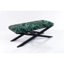 Ławka Pufa Tapicerowana Liście Tropikalne LGM-10 Rozmiary od 50 cm do 200 cm