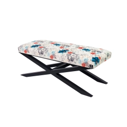 Ławka Pufa Tapicerowana Print AB1 LGM-10 Rozmiary od 50 cm do 200 cm