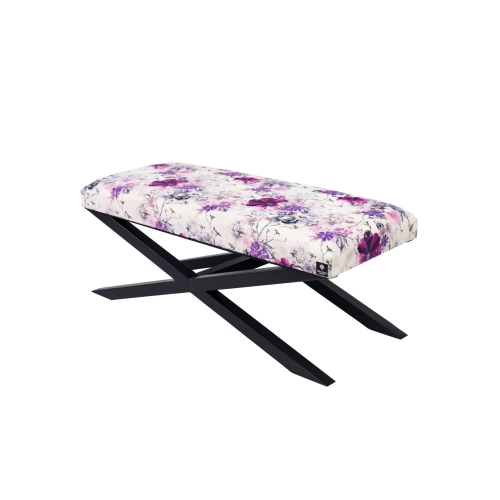 Ławka Pufa Tapicerowana Print AB3 LGM-10 Rozmiary od 50 cm do 200 cm