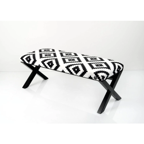Ławka Pufa Tapicerowana Etno Pixel Duży LGM-11 Rozmiary od 50 cm do 200 cm
