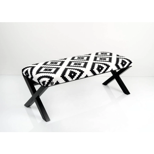 Ławka Pufa Tapicerowana Etno Pixel Duży LGM-11 Rozmiary od 50 cm do 200 cm