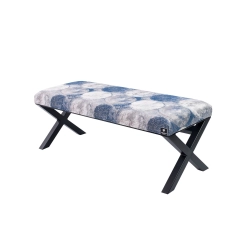 Ławka Pufa Tapicerowana NODO 1391 LGM-11 Rozmiary od 50 cm do 200 cm