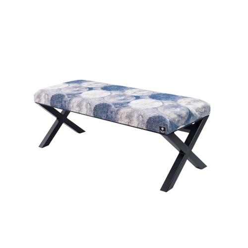 Ławka Pufa Tapicerowana NODO 1391 LGM-11 Rozmiary od 50 cm do 200 cm