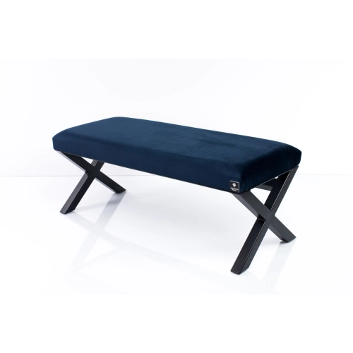 Ławka Pufa Tapicerowana Granatowy LGM-11 Rozmiary od 50 cm do 200 cm