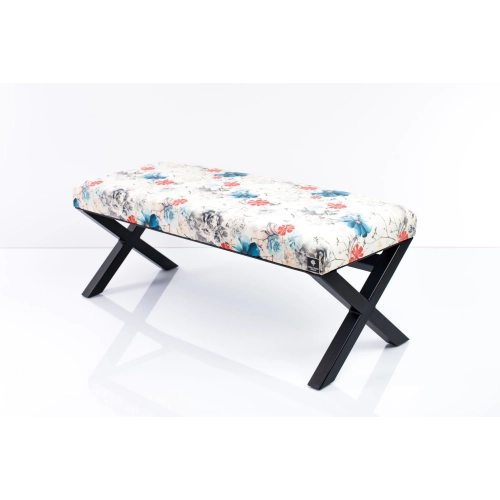 Ławka Pufa Tapicerowana Print AB1 LGM-11 Rozmiary od 50 cm do 200 cm