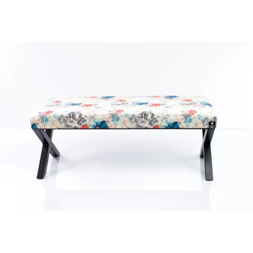 Ławka Pufa Tapicerowana Print AB1 LGM-11 Rozmiary od 50 cm do 200 cm