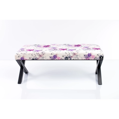 Ławka Pufa Tapicerowana Print AB3 LGM-11 Rozmiary od 50 cm do 200 cm