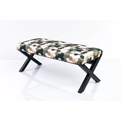 Ławka Pufa Tapicerowana Print AC2 LGM-11 Rozmiary od 50 cm do 200 cm